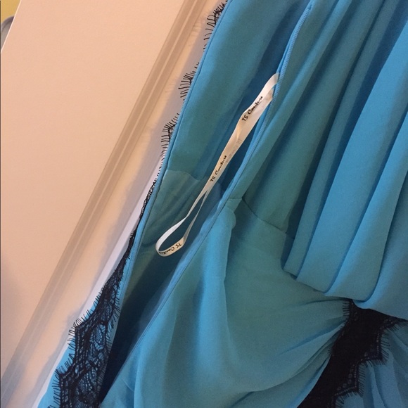 EUC formal floor length gown retro glamour chiffon prom evening bridal - Picture 7 of 8